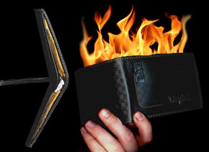 Hot Fire Wallet - Leather, Super - Tora
