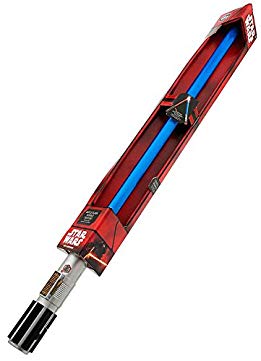 Star Wars: The Force Awakens Rey's Electronic Lightsaber with Dueling Lightsaber Effect and Motion Sensor Battle-Clash Rumble Lights And Sounds by Disney